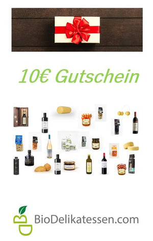 BioDelikatessen.com Gutschein für 10 Euro