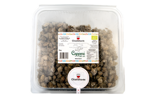 Bio Kapern in Meersalz aus Sizilien - 1 Kg Pack